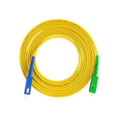 주문 2.0mm 3.0mm 단일 모드 광섬유 패치 코드 SC SC APC UPC 광섬유 점퍼 온라인 제조