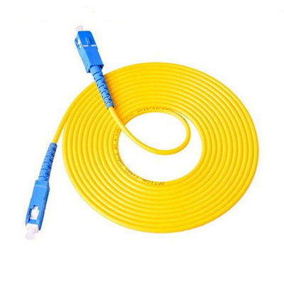 주문 G652D/G657A1/G657A2/OM1/OM2/OM3/OM4 Fiber Optic Drop Patchcord With SC-SC Connector 온라인 제품