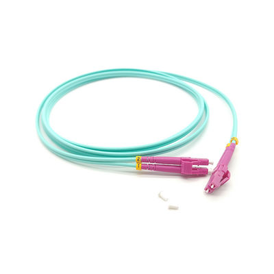 주문 OEM 3.0mm LC/UPC-LC/UPC Multimode Fiber Optic Patch Cord For Speed Data Transmission 온라인 제품