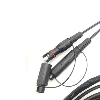주문 FTTA FTTH BBU RRU 케이블을 위한 기갑 관 IP67 SC APC SM 섬유 접속 코드 온라인 제조