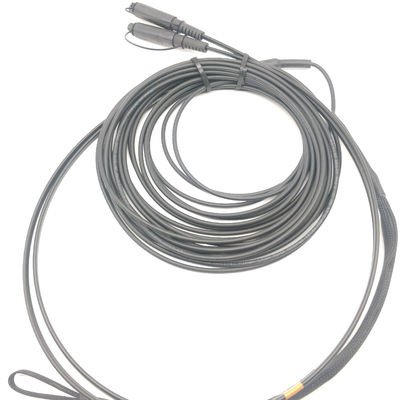 주문 LC/UPC-LC/UPC SM 9/125 7.0mm 항 설치류 외관 FTTA 장갑 광섬유 패치 코드 1m/2m/3m/100m 온라인 제조
