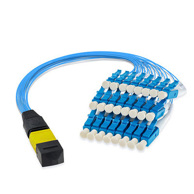주문 Networking Solution 72 Fibers OM4 50/125 Multimode MPO Trunk Cable with Custom Length 온라인 제품