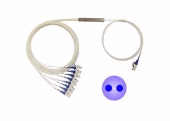 주문 Polarization Maintaining PLC Fiber Optic Splitter 1x16 Optical Splitter 온라인 제품