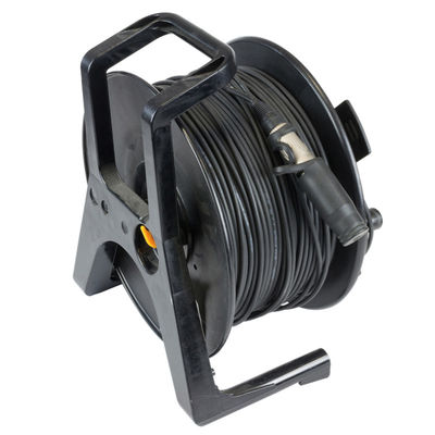 주문 Black Tactical Fiber Optic Cable Assembly CE ROHS ISO Military Tactical Cable 온라인 제품
