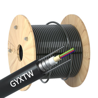 주문 GYXTW Outdoor Armored Fiber Optic Cable with Network Data Signal Transmission Corrosion Resistant and Excellent Mechanical Properties 온라인 제품