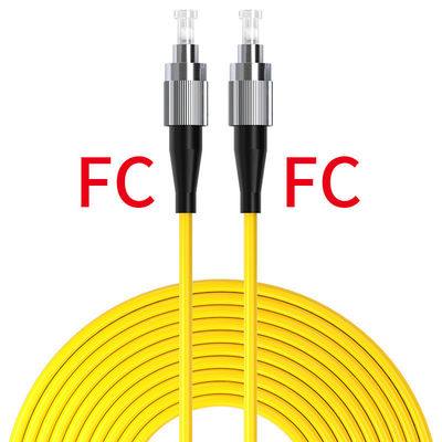 HXCOWO 공급의 단일 멀티 모드 광섬유 융합 2.0mm FC FC 광섬유 케이블